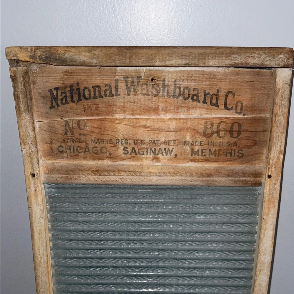 National Washboard Co add rustic